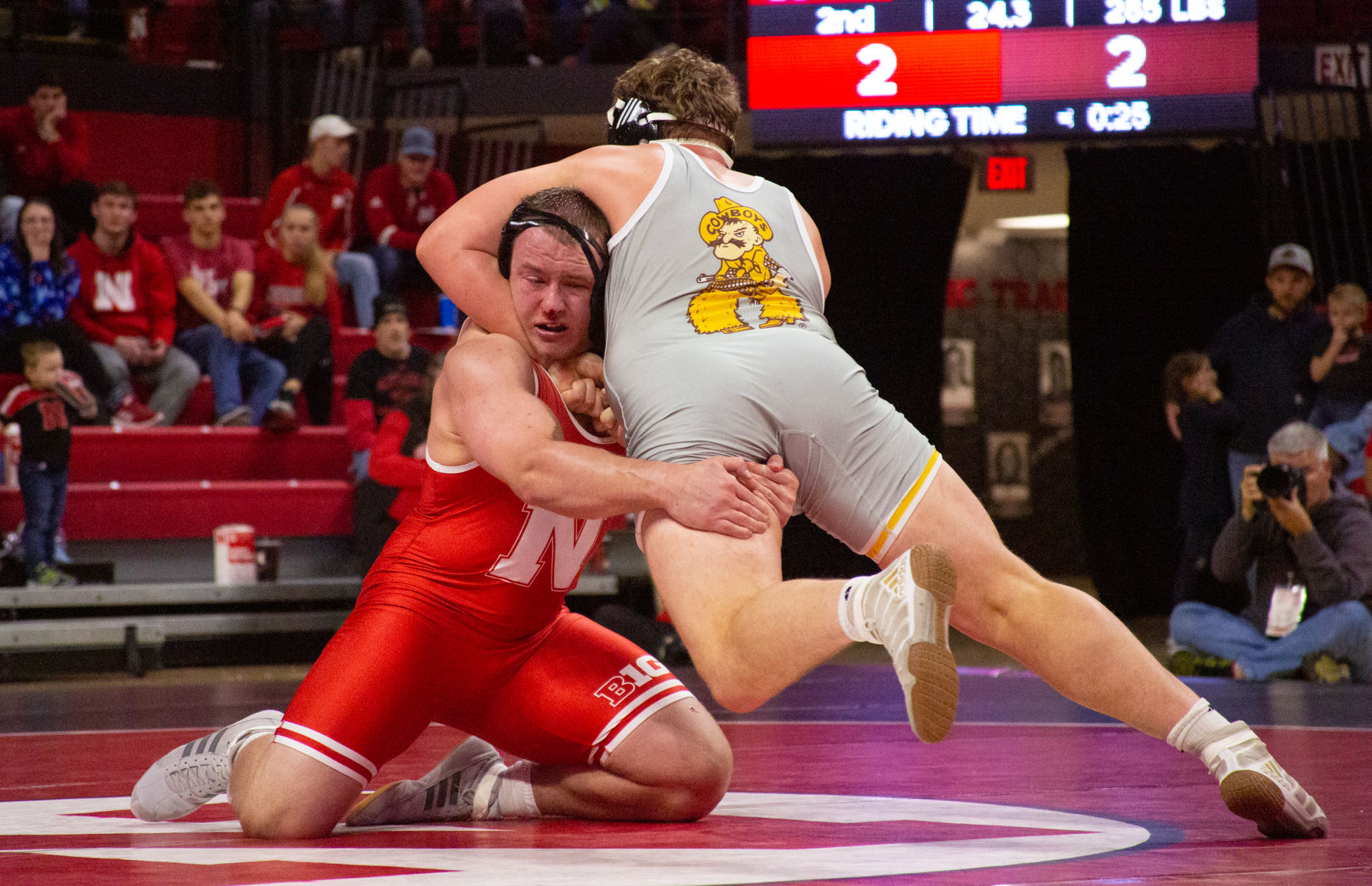 Nebraska Wrestling vs. Wyoming Photo No. 5